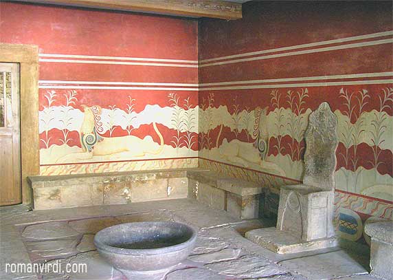 The Throne Room at Knossos