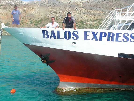 Balos Express at Balos Beach