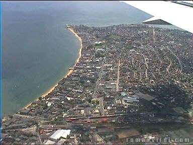 South Salvador from the air