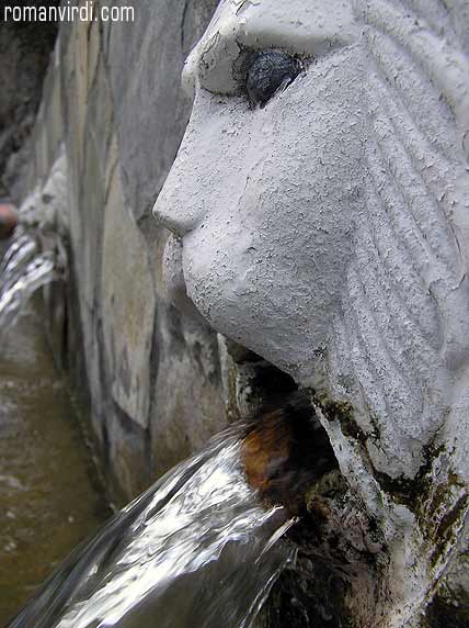 Venetian Lion Fountain in Spili