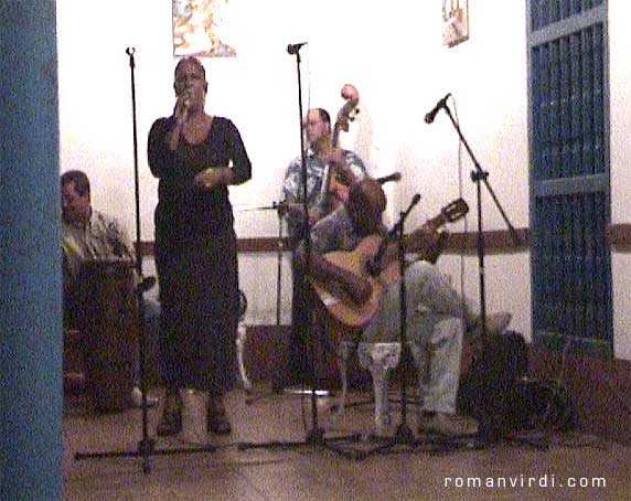 Group playing Son in Trinidad Casa de la Trova