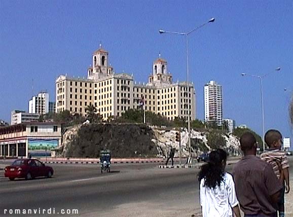 Hotel Nacional from the Malecon