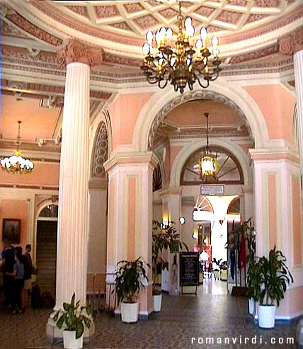 Lobby of the Plaza Hotel