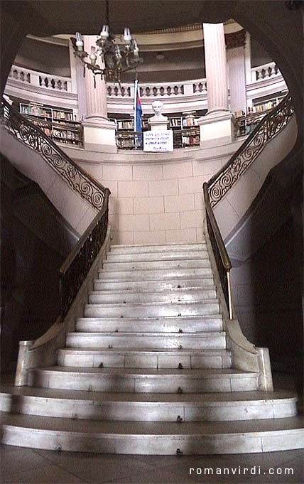 Entrance Stairway of Sancti Spiritus Library