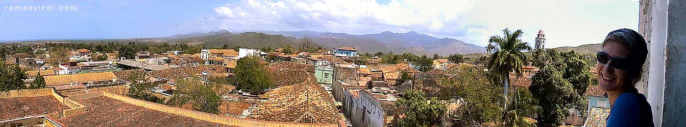 View from Trinidad Sugar Baron Mansion rooftop (scroll right to see full picture)
