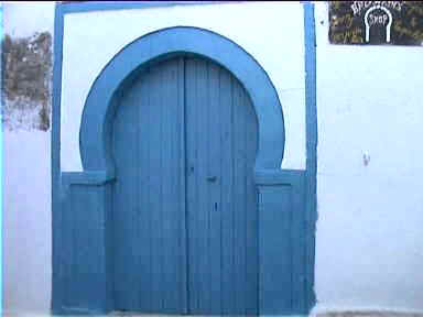Hammamet doorway