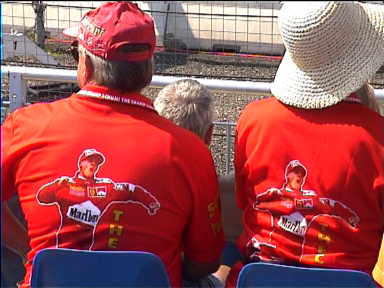 Looking at their shirts, I would say they are fans...
