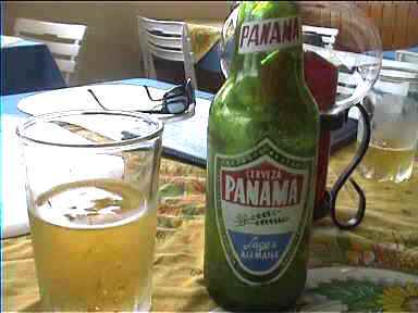 Good beer in Panama: 'Cerveza Panama'