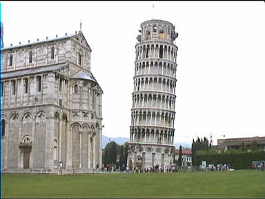 The Cathedral and the Leaning Tower of Pisa