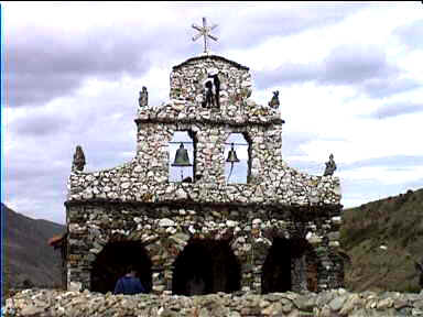 Famous stone church designed and built by single man