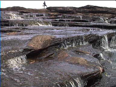 Sapito falls (dry season, hardly water!)
