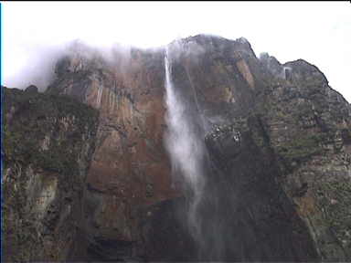 Angel falls! They are almost 1 kilometer high!