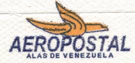 Logo of Aeropostal on napkin